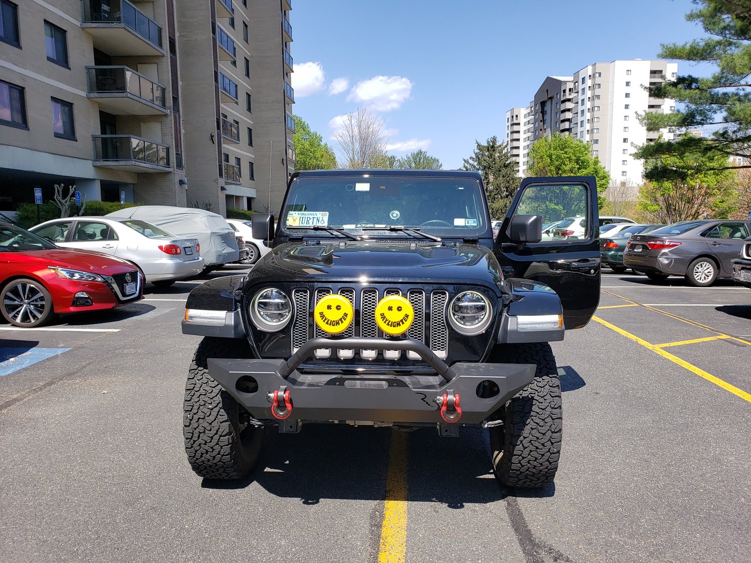 Rampage Products 99306 Rock Rage Front Bumper for 07-23 Jeep Wrangler ...