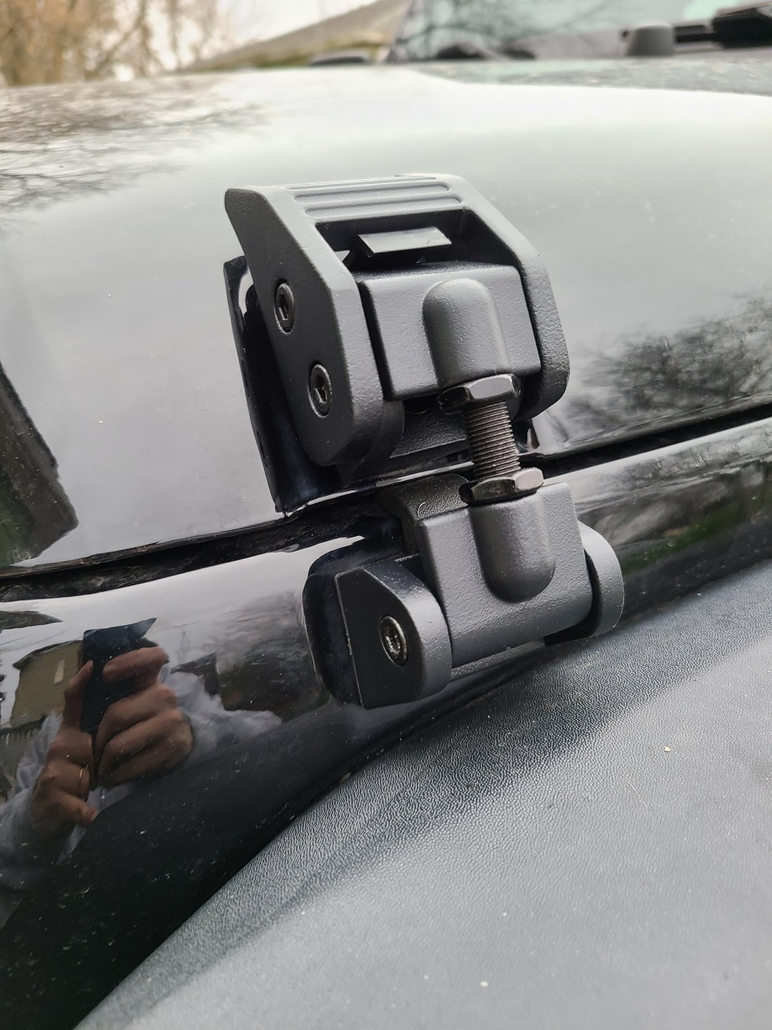 Rugged Ridge Aluminum Hood Catch for 0718 Jeep Wrangler JK Quadratec