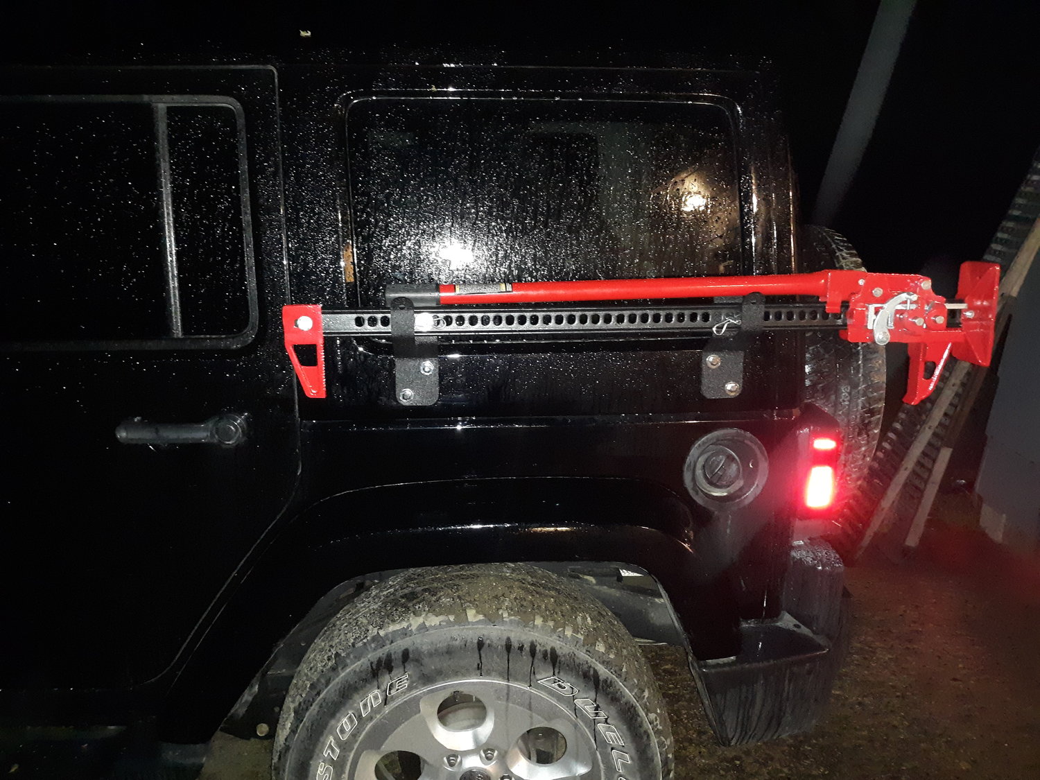 Smittybilt D7031 Jack Mounting Brackets for HiLift Jack and Smittybilt