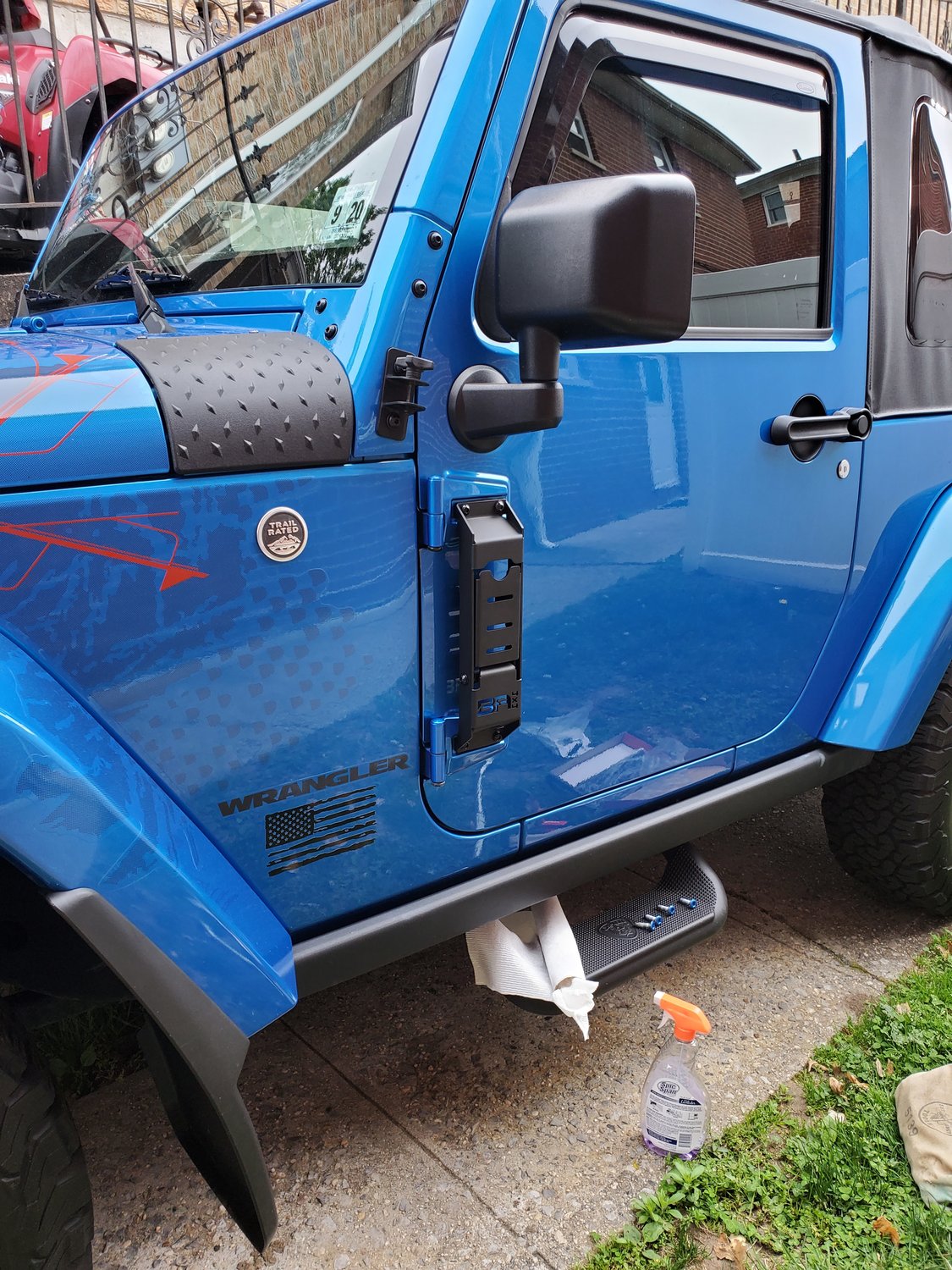 Body Armor 5146 Hinge Steps for 0721 Jeep Wrangler JK, JL, & Gladiator