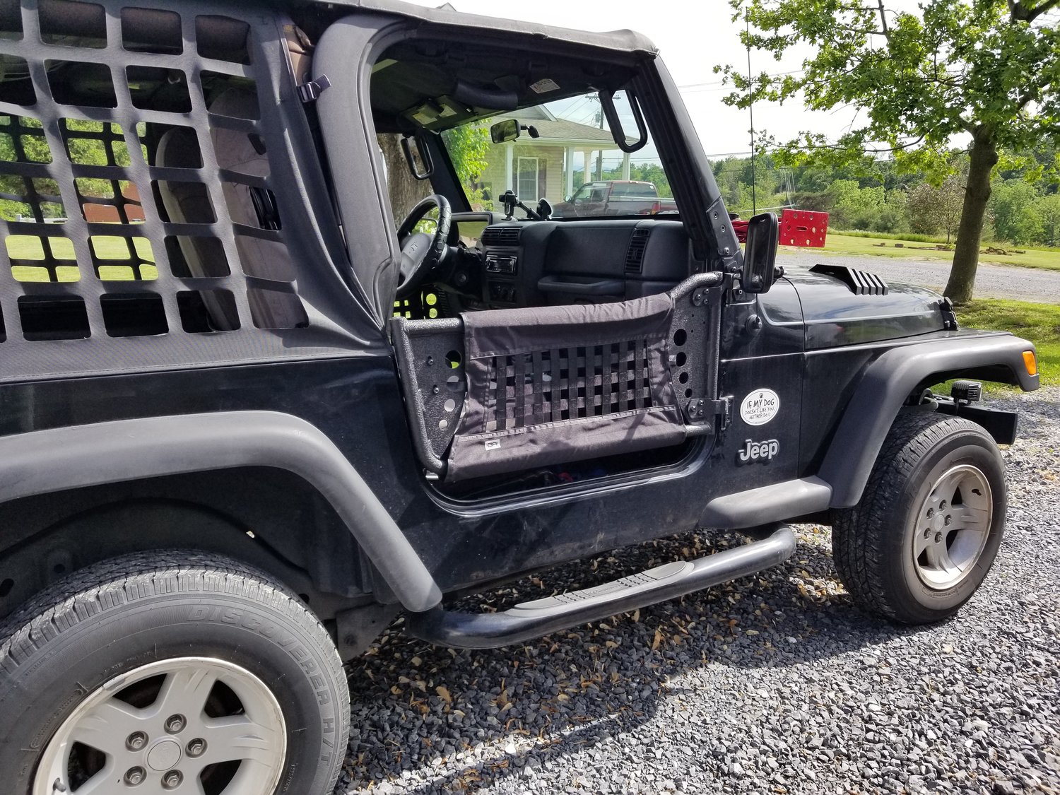 Body Armor TJ-6137 Gen III Front Trail Doors for 97-06 Jeep