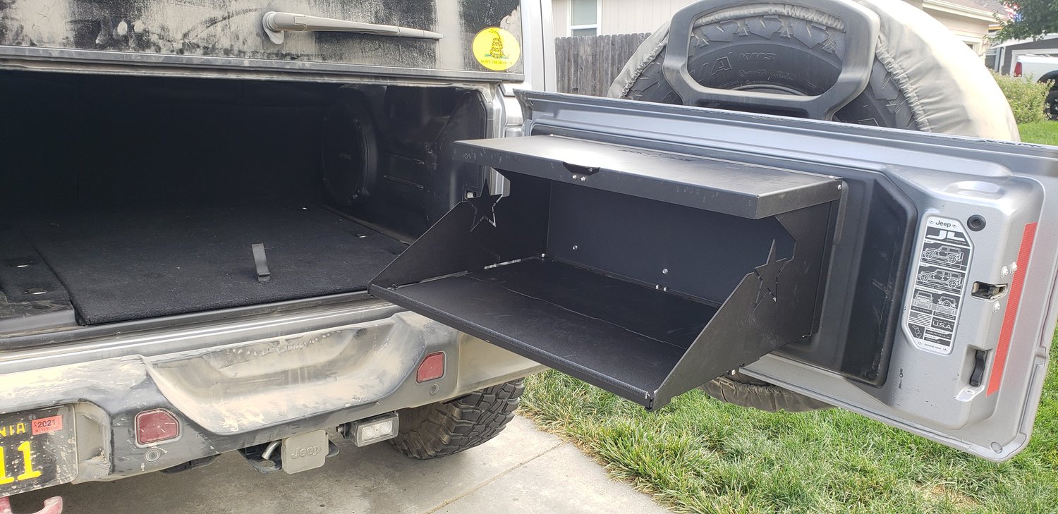 Rock Slide Engineering ACTB200 Tailgate Table for 0724 Jeep Wrangler