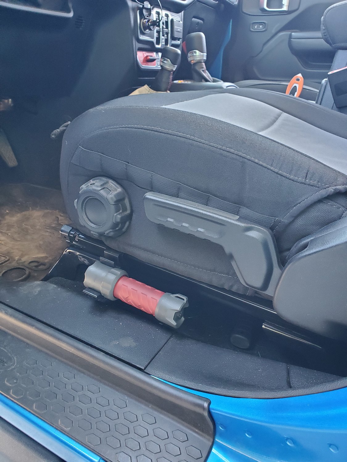 Quadratec Flashlight Holder for 1822 Jeep Wrangler JL Unlimited & Gladiator JT Quadratec