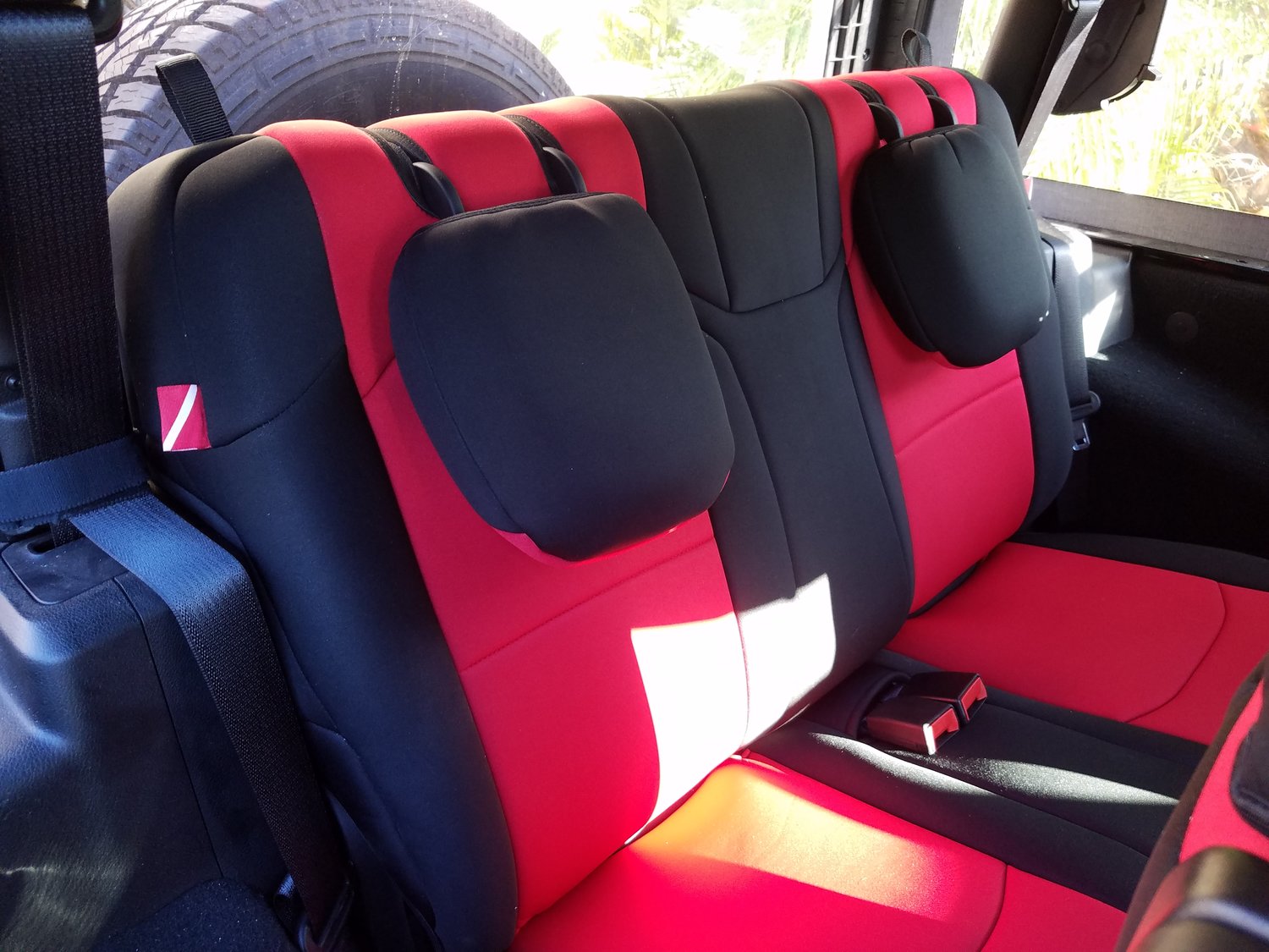 Diver Down Front and Rear Neoprene Seat Covers for 1823 Jeep Wrangler JL 2Door Quadratec