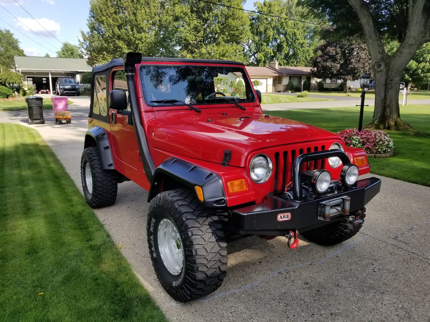 ARB SS1055HF Safari Snorkel for 9906 Jeep Wrangler TJ & Unlimited with