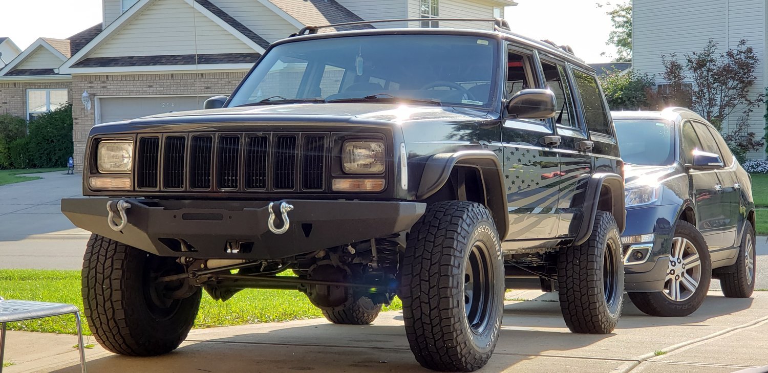 Jeep Xj Flat Fenders