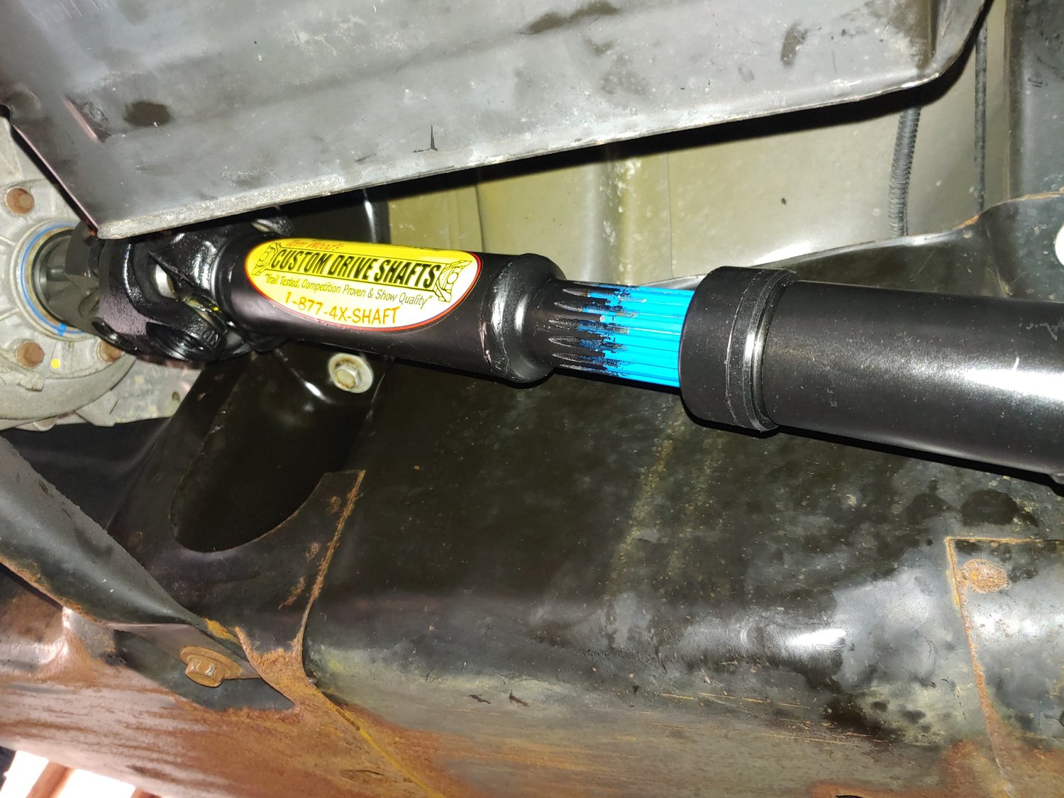 Tom Woods Front 1310 Drive Shaft for 0718 Jeep Wrangler JK Quadratec