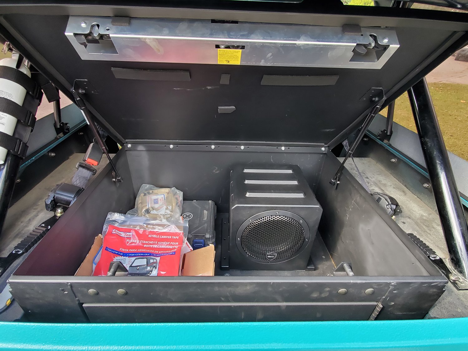 Tuffy 04601 Jumbo Security Storage Trunk for 7606 Jeep CJ & Wrangler