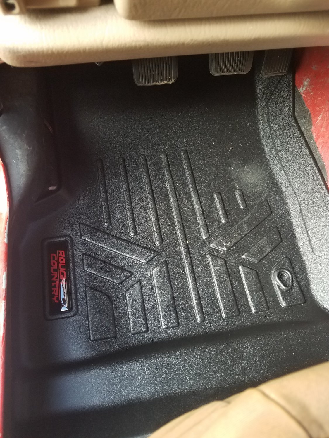 Rough Country M60200 Front Heavy Duty Fitted Floor Mats for 9706 Jeep