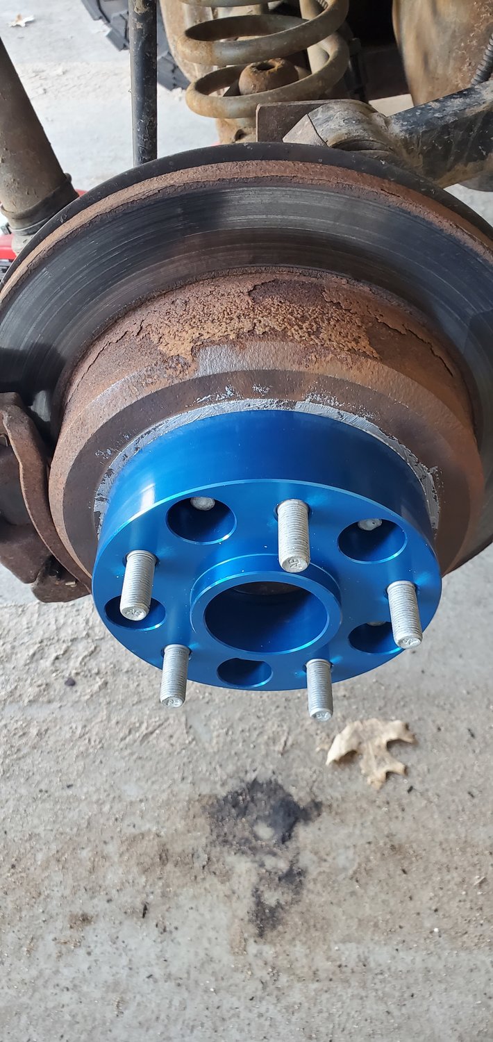 Spidertrax Wheel Spacer Kit for 0518 Jeep Wrangler JK, Unlimited JK