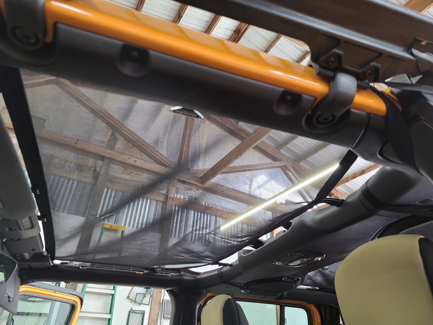 MasterTop ShadeMaker Freedom Mesh Bimini Top Plus For Jeep Gladiator JT