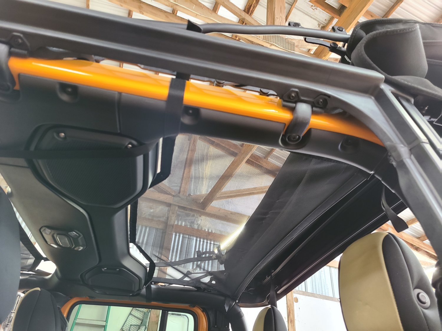 MasterTop ShadeMaker Freedom Mesh Bimini Top Plus For Jeep Gladiator JT