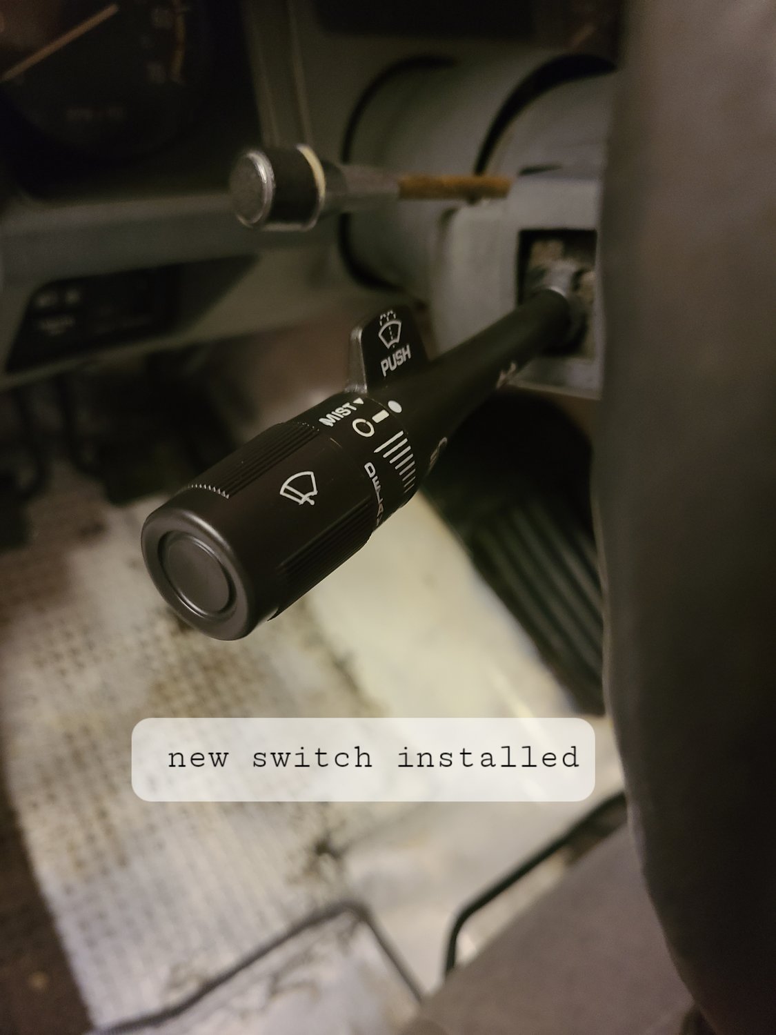 Mopar Turn Signal Lever for 8795 Jeep Wrangler YJ & 8494 Cherokee XJ