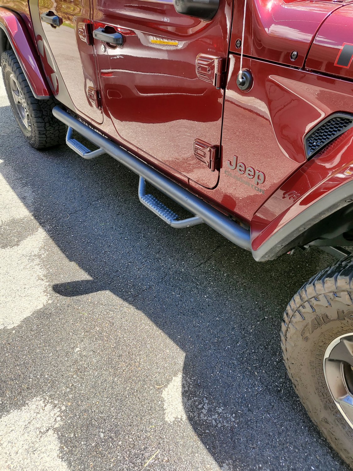 Rugged Ridge 11596.12 Spartan Nerf Bars for 2020 Jeep Gladiator JT Quadratec