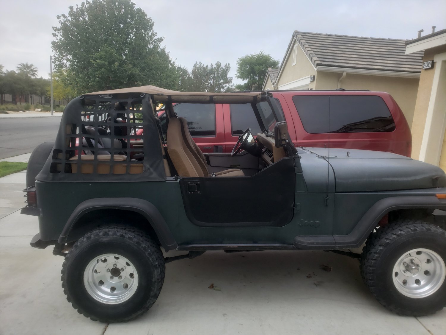 Bestop Safari Bikini Tops for 9295 Jeep Wrangler YJ Quadratec