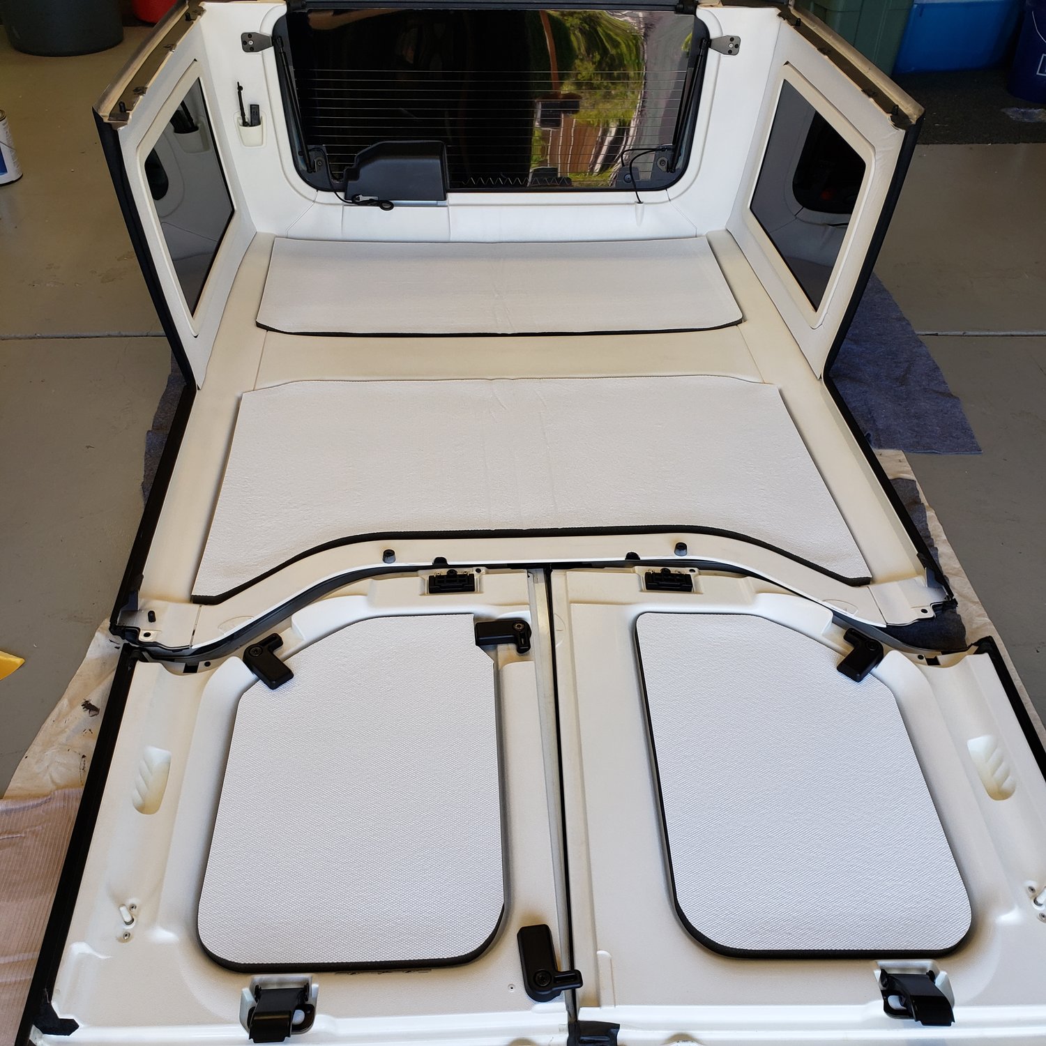 Boom Mat Sound Deadening Headliner & Hardtop Sides Kit for 1118 Jeep