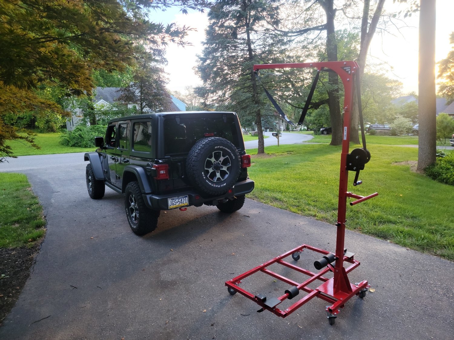 Lange Originals 014GEN2 HoistACart Gen 2 for 0723 Jeep Wrangler JL