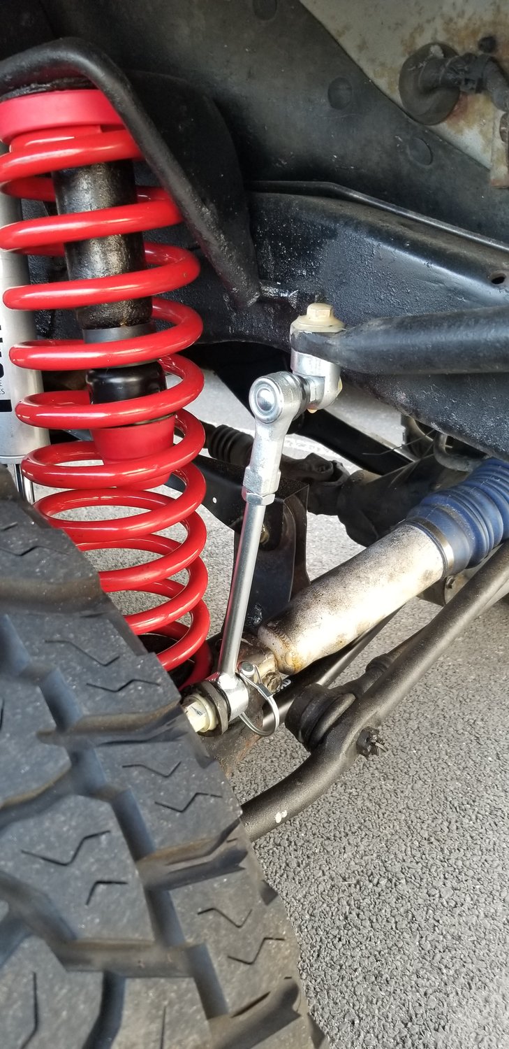 Rough Country Front Sway Bar Quick Disconnects for 9706 Jeep Wrangler