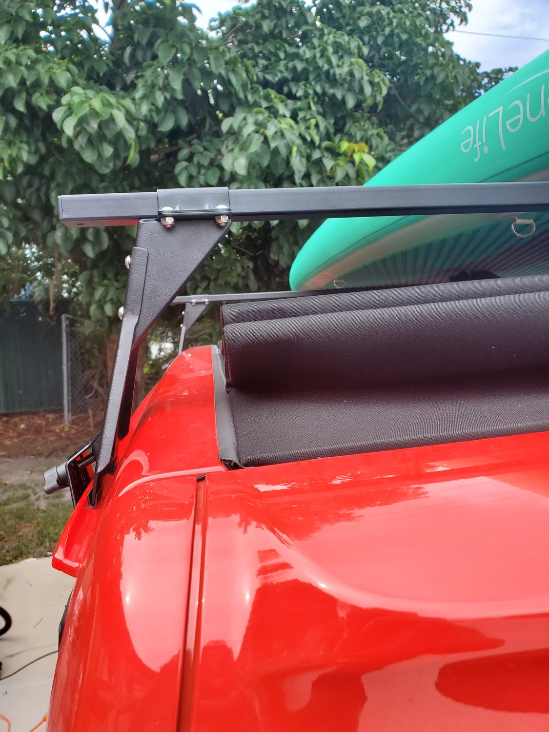 Quadratec Hardtop Drip Rail Mount Cross Bar Rack for 0721 Jeep Wrangler JL & JK Unlimited with