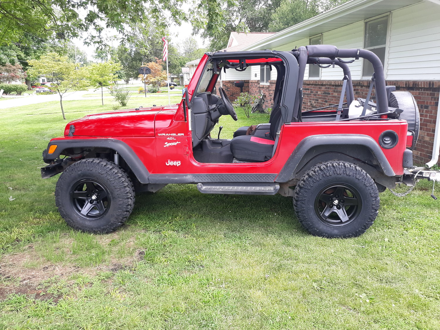 Epartsgogo 2" Front & Rear Leveling Coil Spacer Lift Kit For 1997-2006 Jeep Wrangler TJ