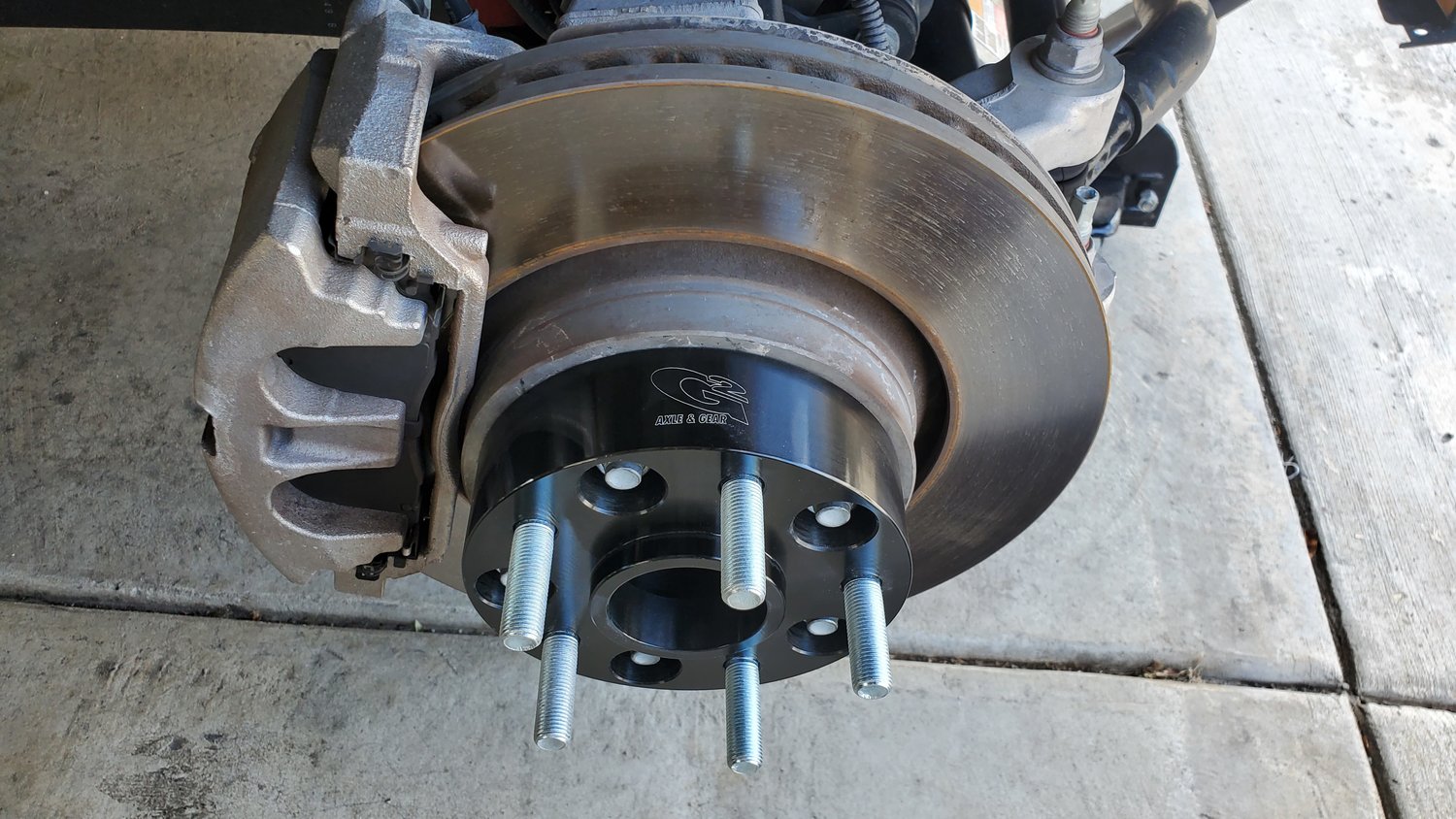 G2 Axle & Gear 9373175M 1.75" Wheel Spacer Kit for 1822 Jeep Wrangler JL & Gladiator JT