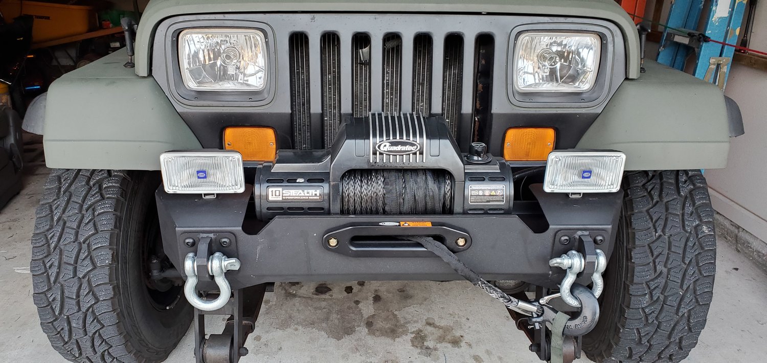 Rough Country 1058 DRing & Mount Kit for Rough Country Modular Bumpers