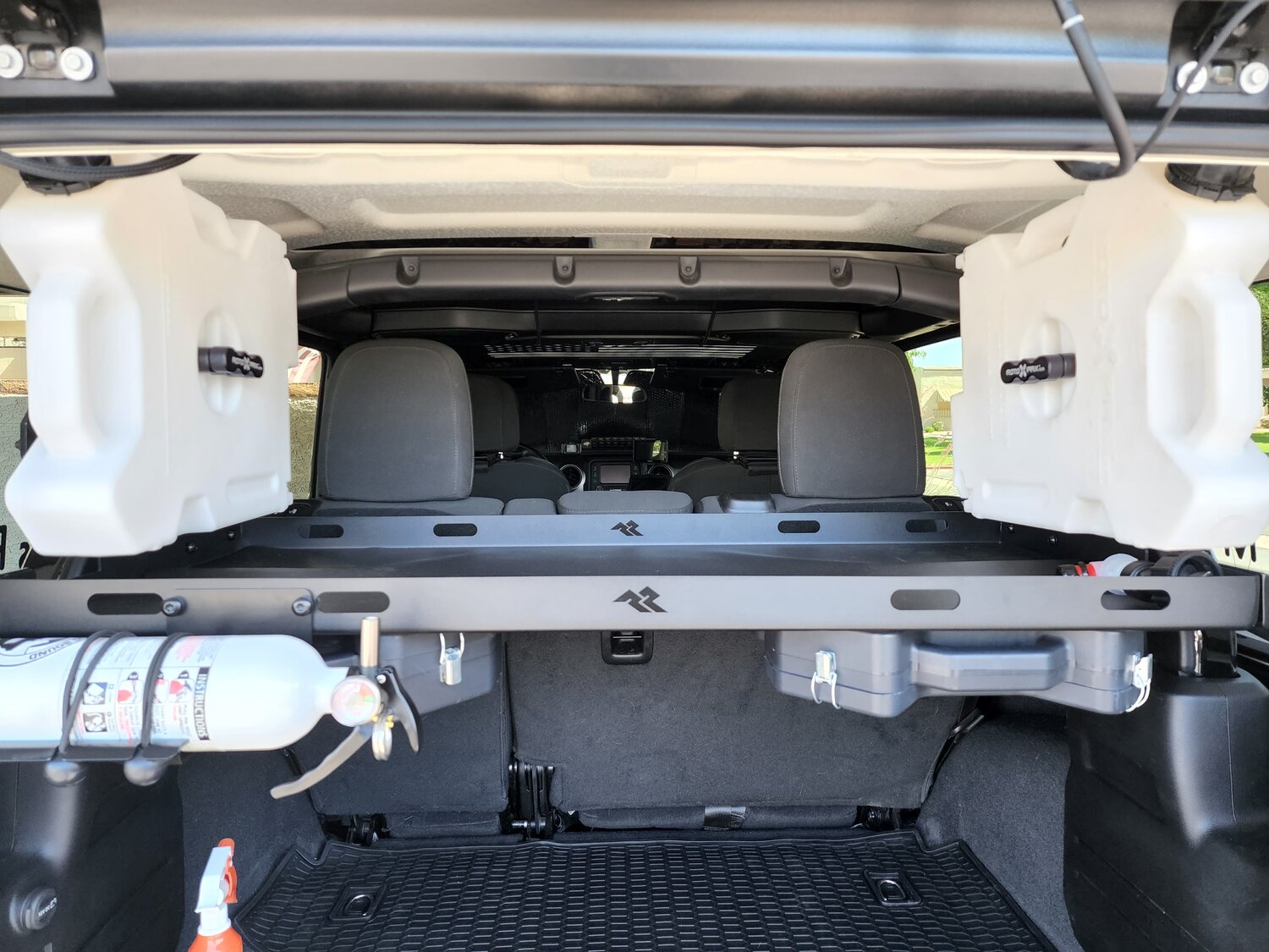 Rugged Ridge 13551.41 Interior Storage Rack for 0721 Jeep Wrangler JK