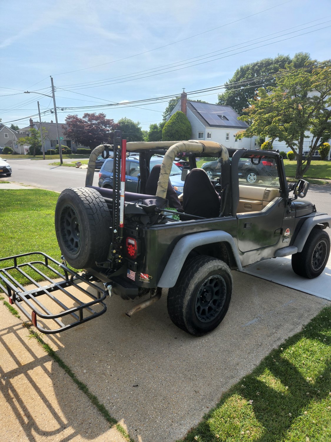 MORryde JP54024 OffRoad Jack Carrier for 9706 Jeep Wrangler TJ with