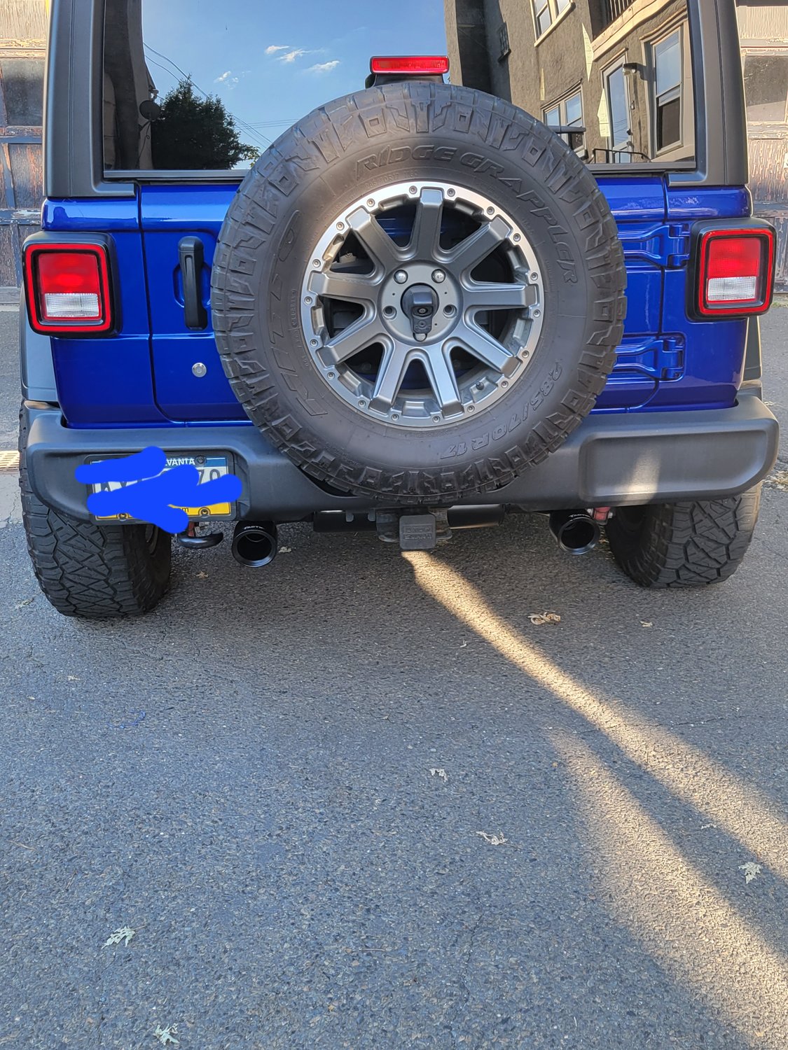 TACTIK 17613 1020 Axle Back Exhaust for 1823 Jeep Wrangler JL Quadratec