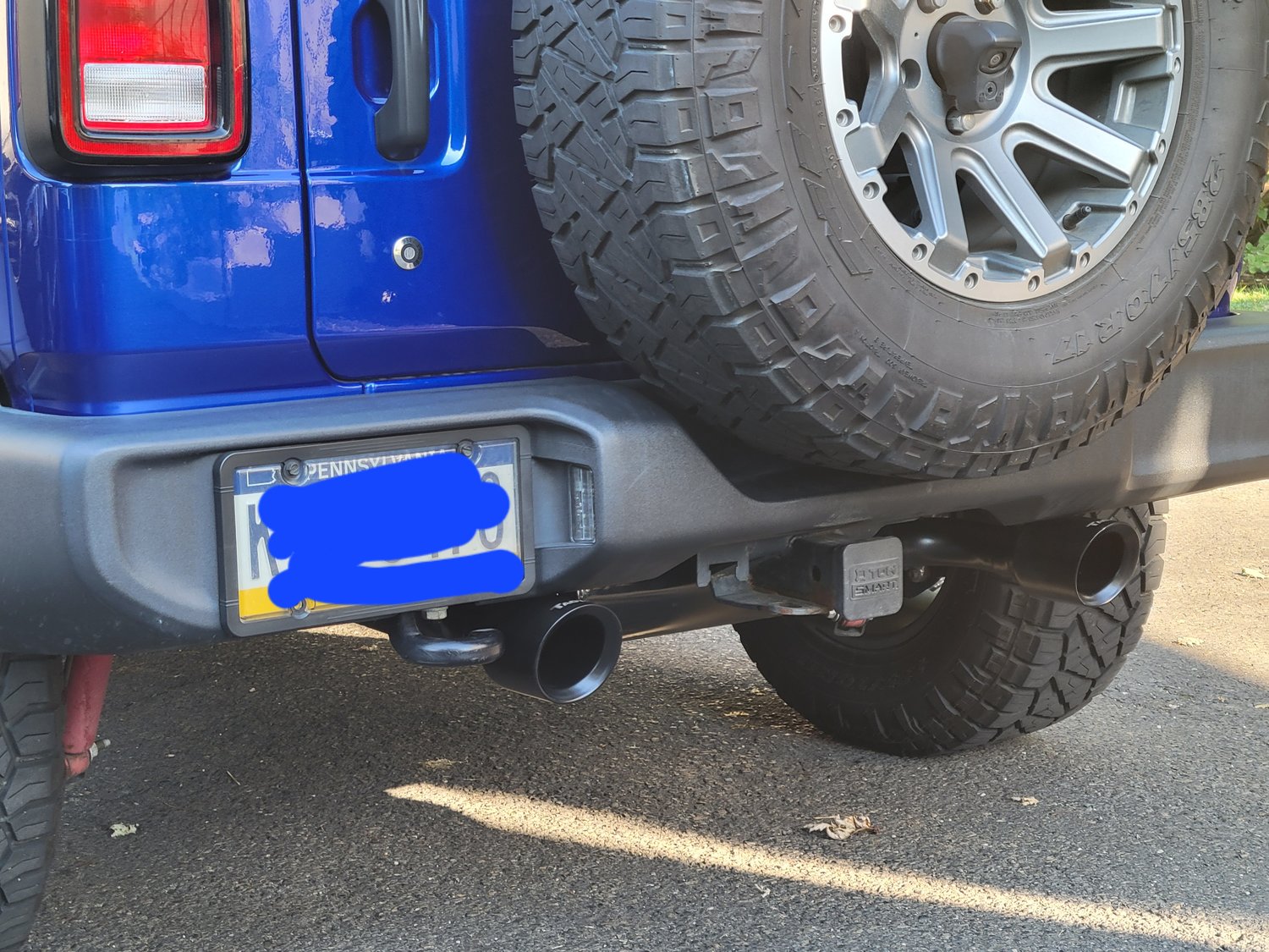 TACTIK 17613 1020 Axle Back Exhaust for 1823 Jeep Wrangler JL Quadratec