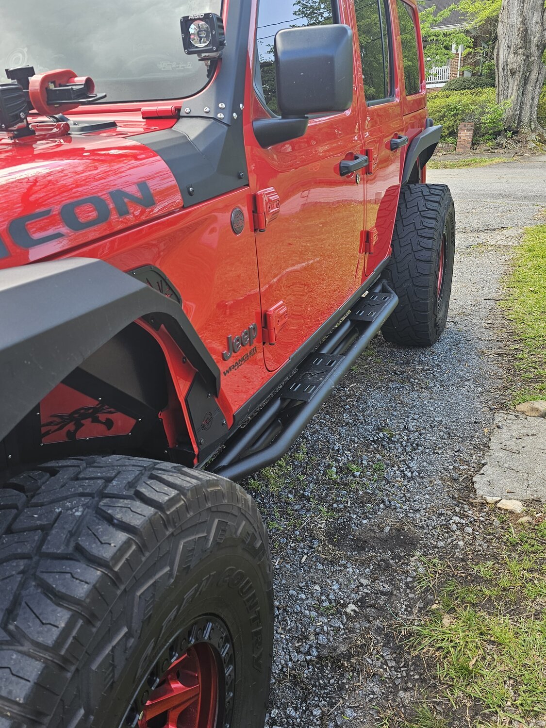 Rampage Products 88735 SRS Trailcrawler Steps for 18-20 Jeep