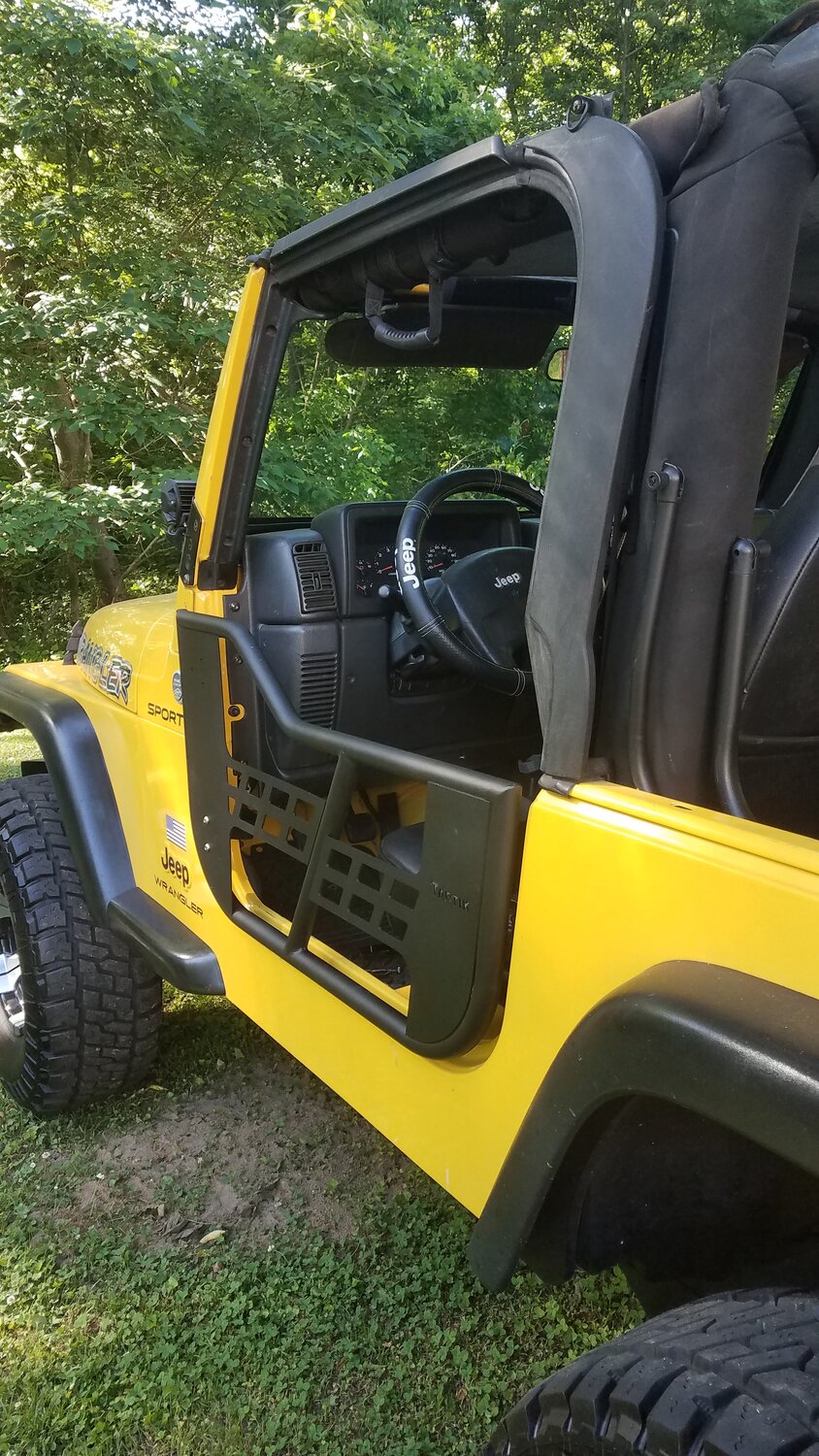 TACTIK Tube Doors for 9706 Jeep Wrangler TJ Quadratec