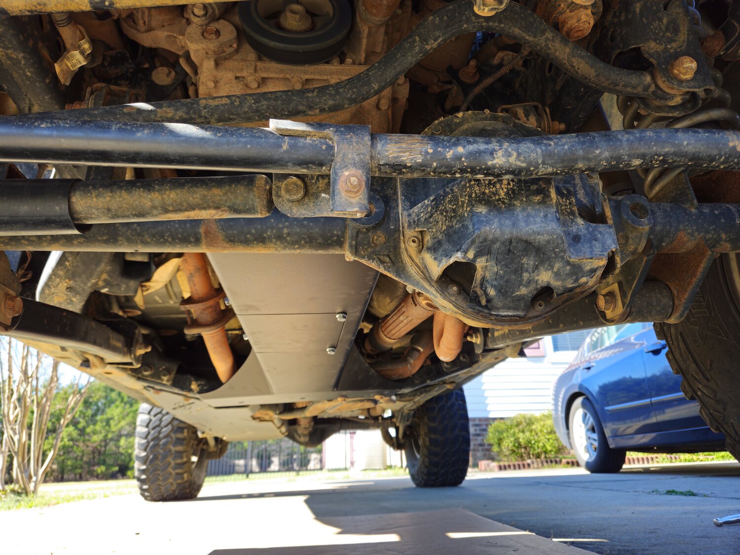 Fab Fours JK30321 Transmission and Oil Pan Skid Plate for 0718 Jeep Wrangler JK Quadratec