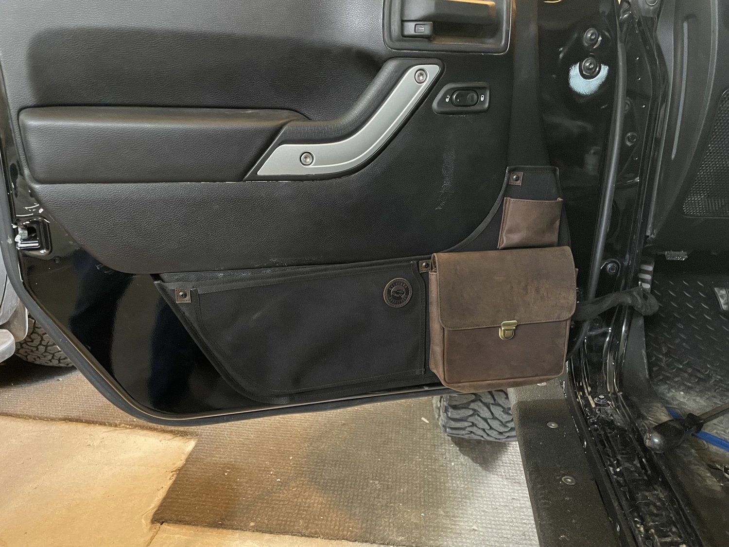 Overland Outfitters Door Panel Pockets for 1118 Jeep Wrangler JK Quadratec