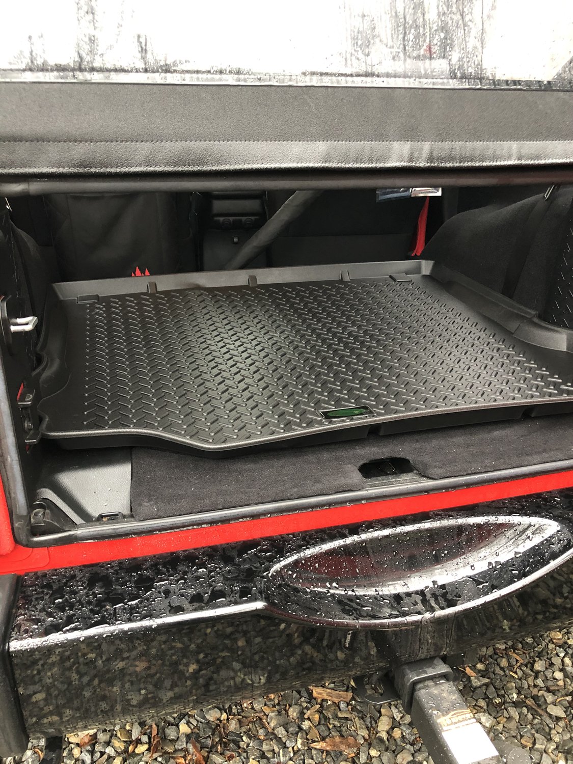 Quadratec TruFit® Rear Cargo Liner for 0718 Jeep Wrangler JK 2Door