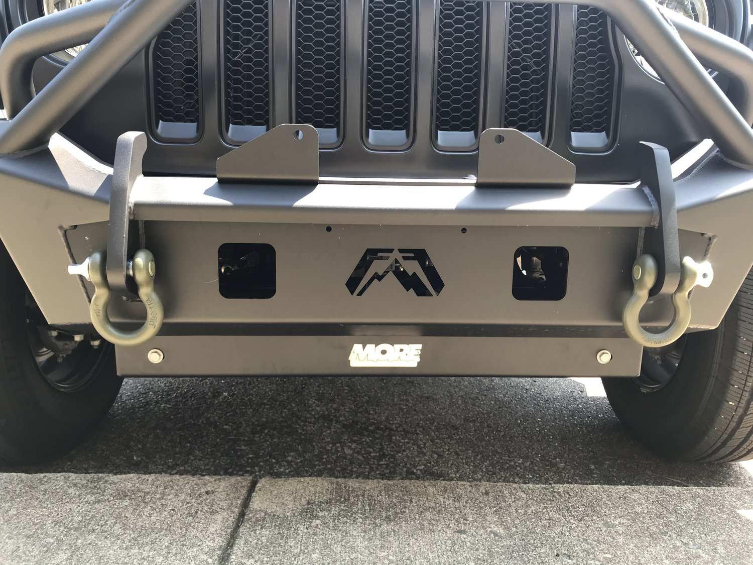 Mountain OffRoad JLFSP18 Front Skid Plate for 1820 Jeep Wrangler JL