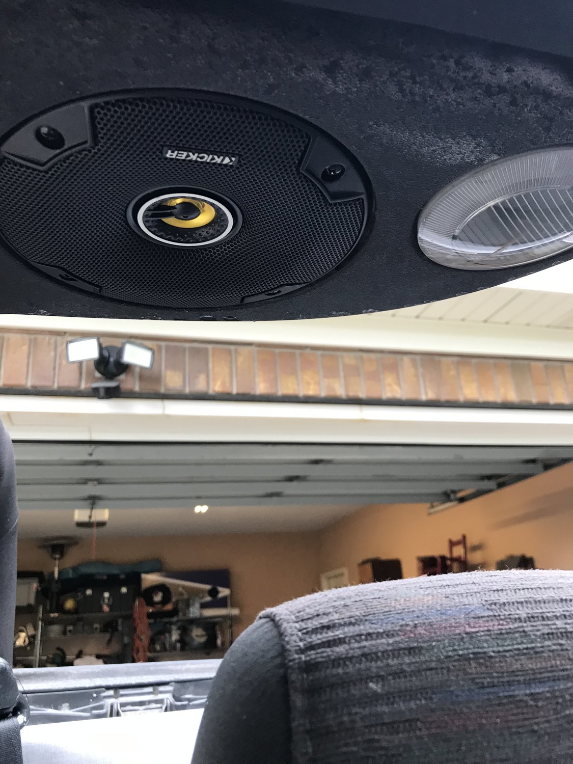 Kicker Factory Replacement Overhead Sound Bar Speaker Kits for 9706 Jeep Wrangler TJ