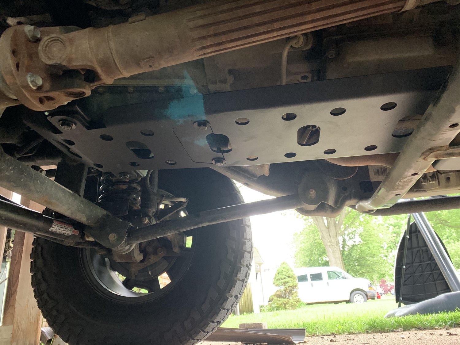 Snyper 4221015 Oil Pan & Transmission Skid Plate for 1218 Jeep