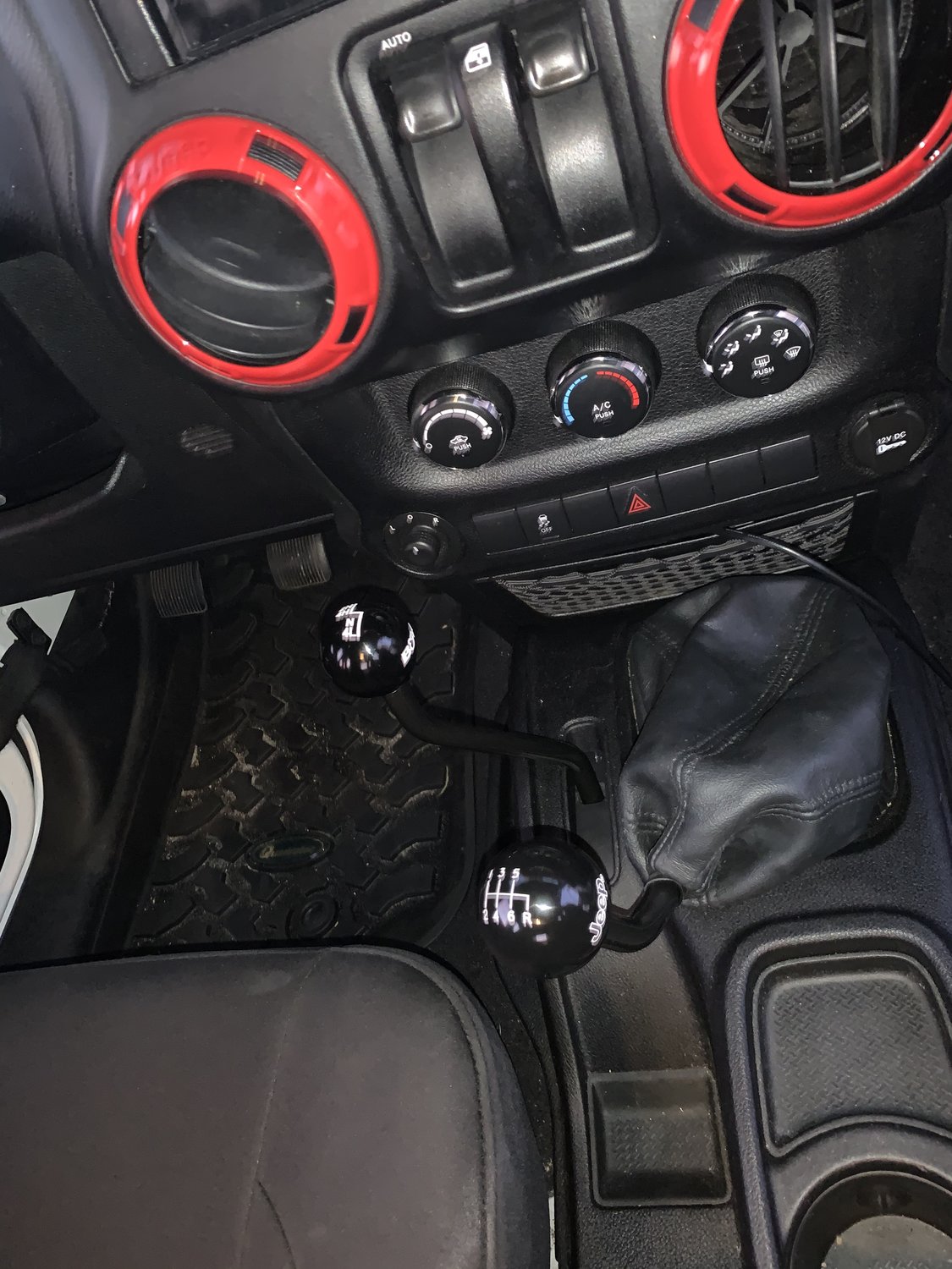 B&M Racing Extended Transfer Case Handle for 0718 Jeep Wrangler JK