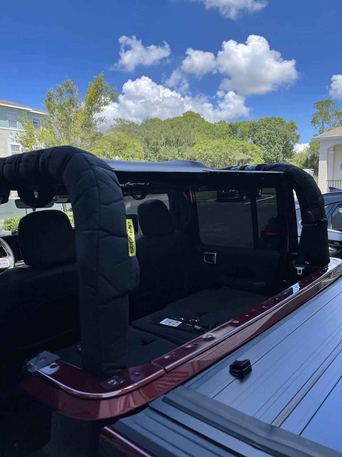 Dirtydog 4X4 Roll Bar Covers for Jeep Gladiator JT Quadratec