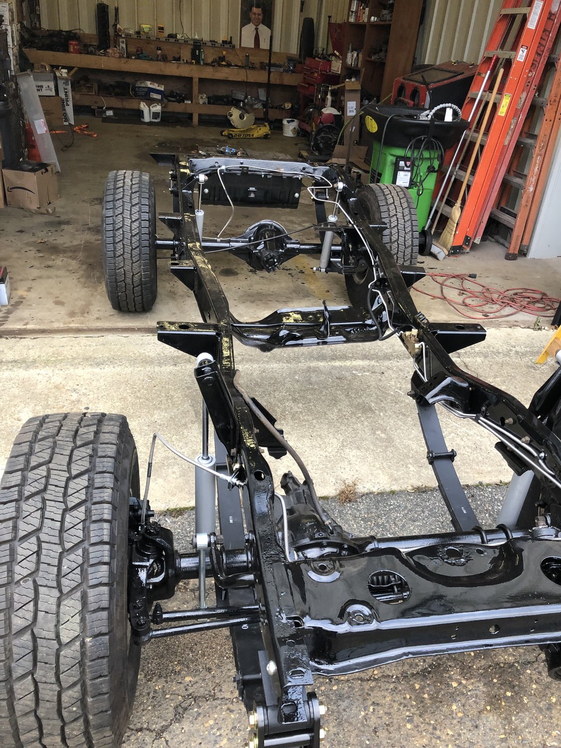 Rubicon Express RE1550 Front Stainless Steel Brake Lines for 8201 Jeep