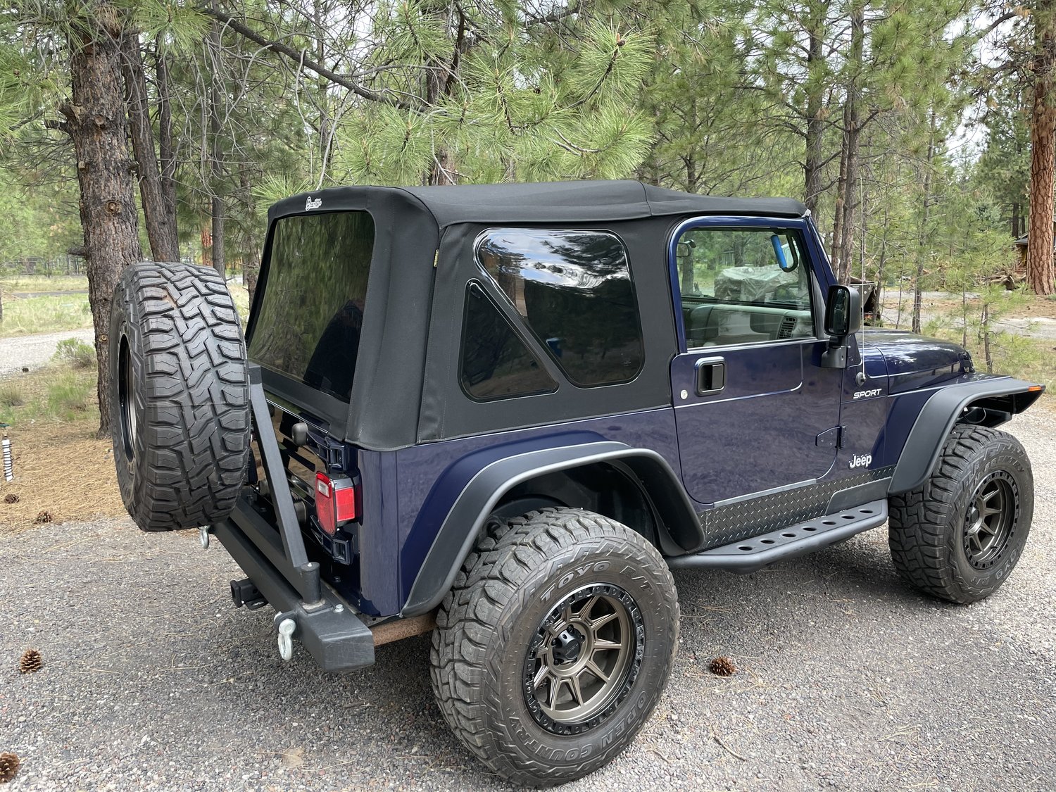 Bestop 5482017 Supertop NX Black Twill Soft Top with Tinted Windows