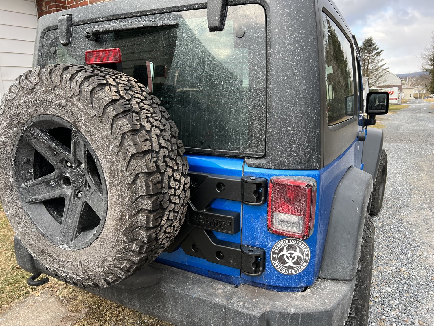 Rugged Ridge 11546.50 Spartacus HD Tire Carrier for 07-18 Jeep