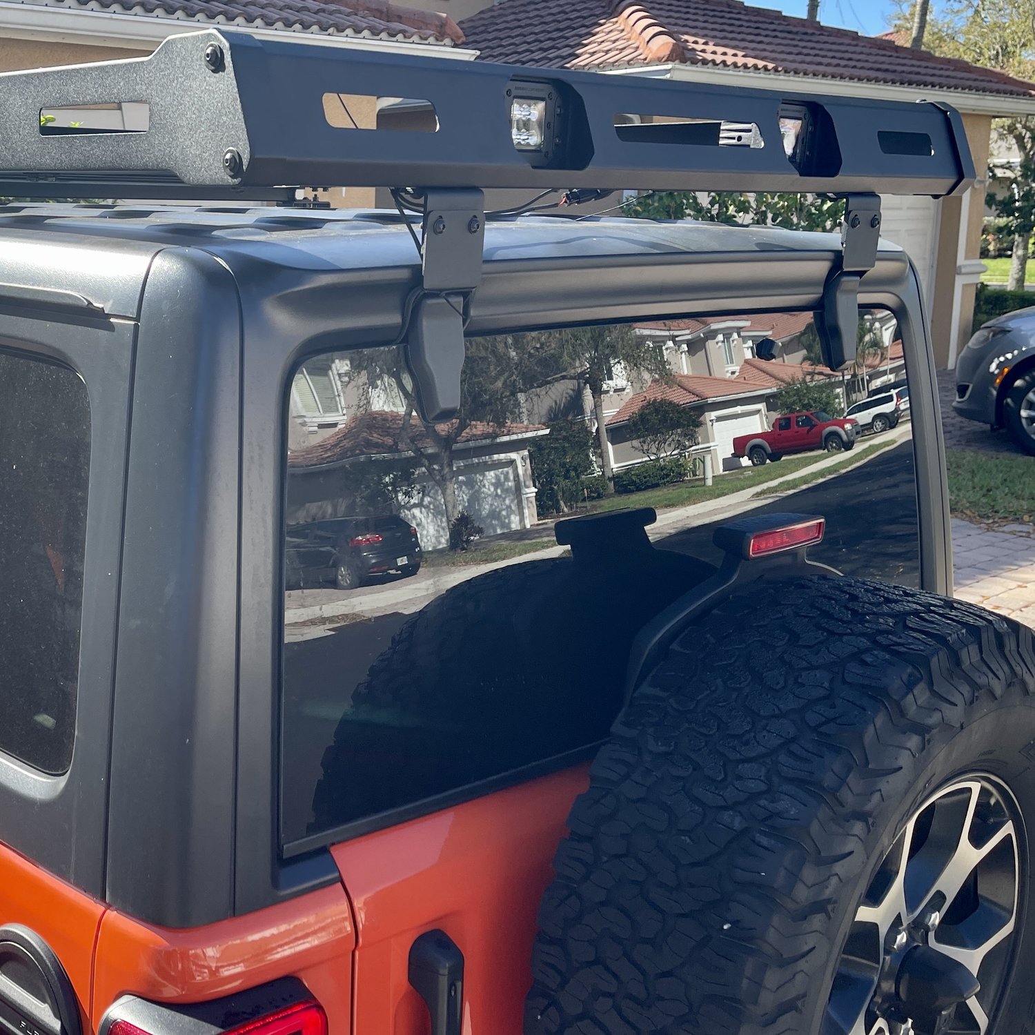 Rough country jeep roof rack system on sale