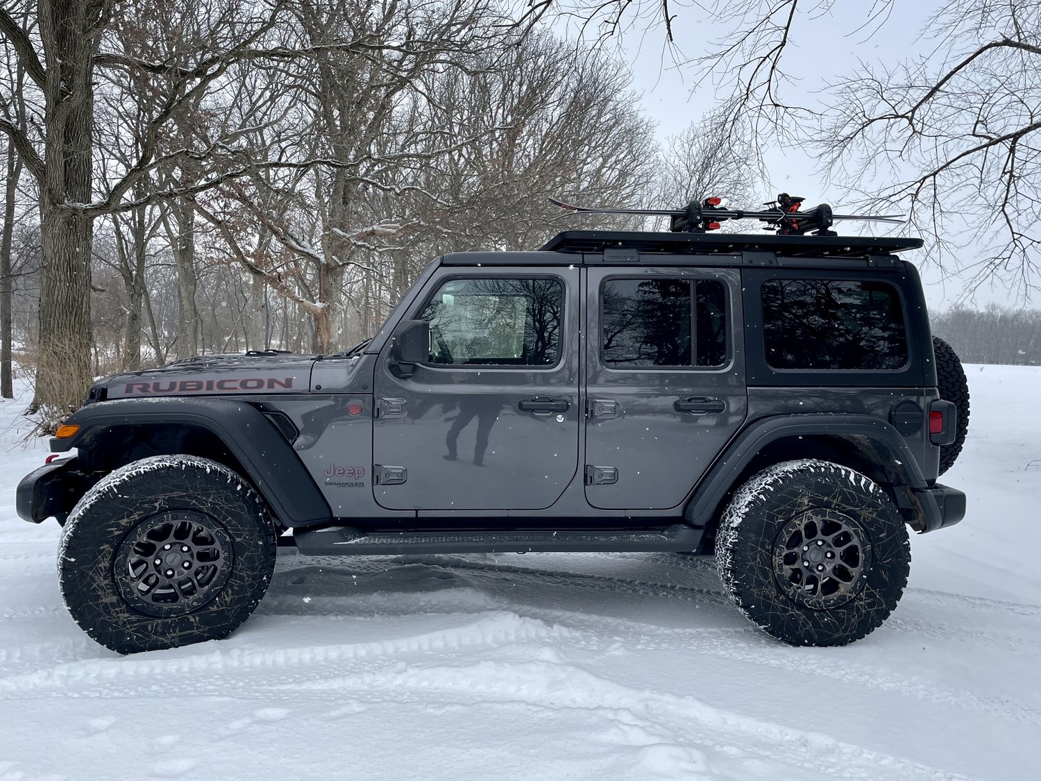 RhinoRack JC00455 72" x 56" Pioneer Platform with Backbone System & RCL Legs for 1823 Jeep