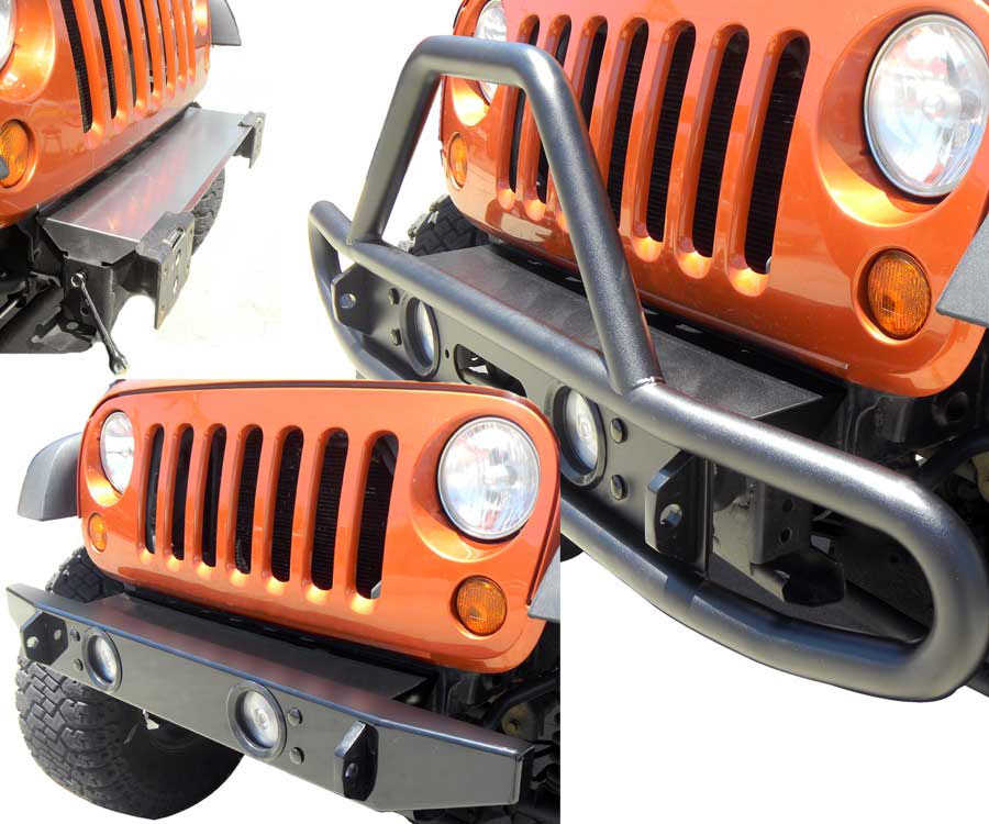 Olympic 4x4 Products 341174 DRing Mounts for 0718 Jeep Wrangler JK