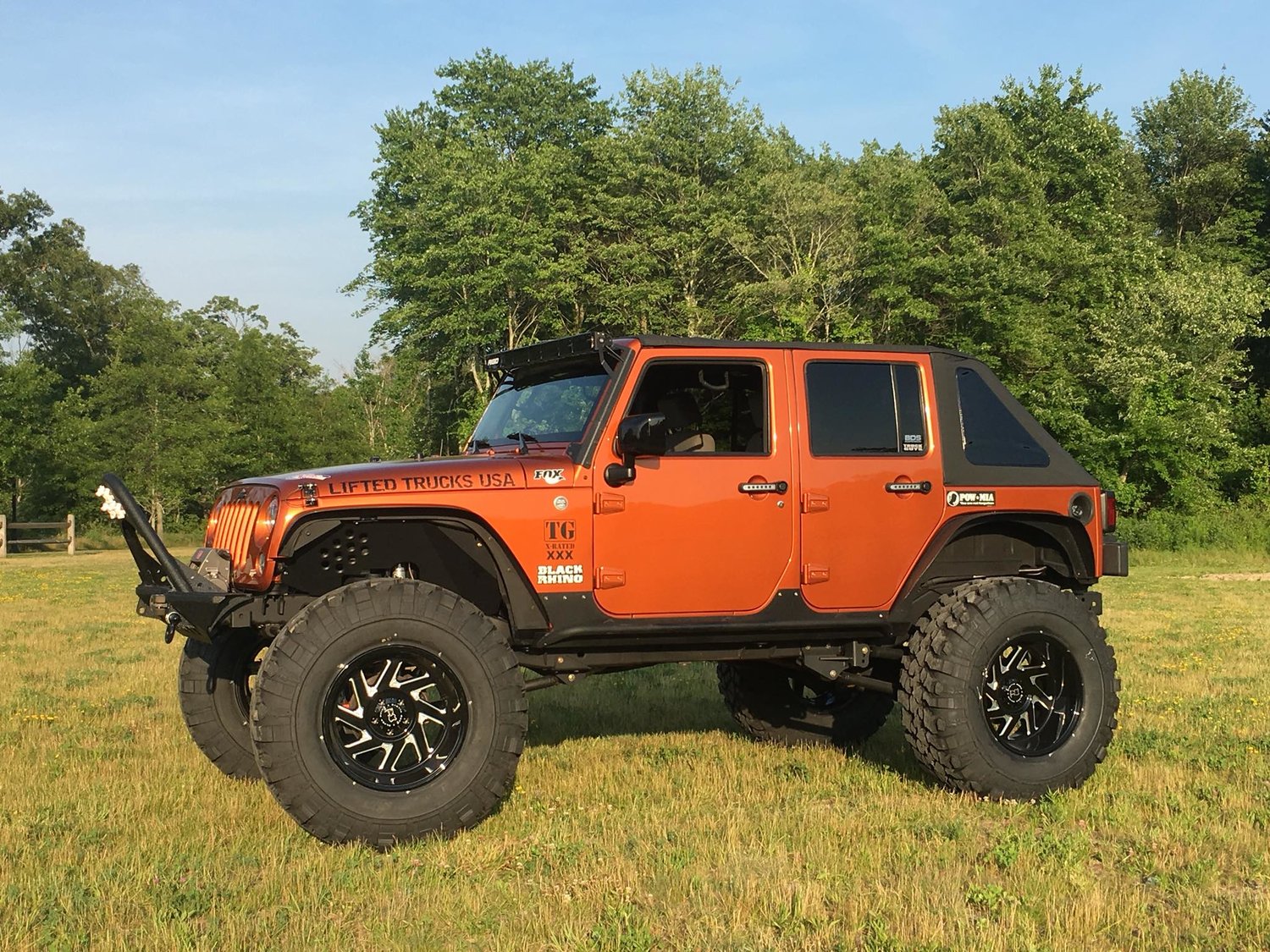 Rampage Products 139835 Trailview Soft Top For 07 18 Jeep