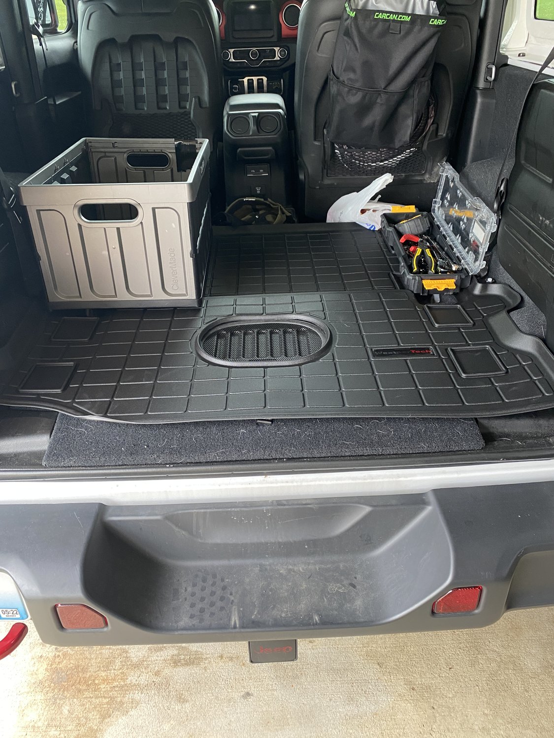 WeatherTech Full Cargo Area Liner for 1824 Jeep Wrangler JL 2 Door