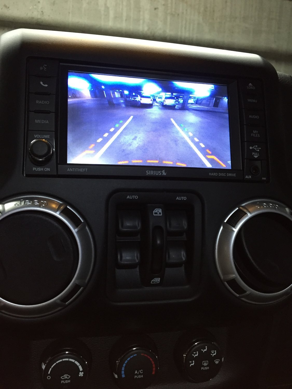 Quadratec Spare Tire Mount Backup Camera for 0718 Jeep Wrangler JK for