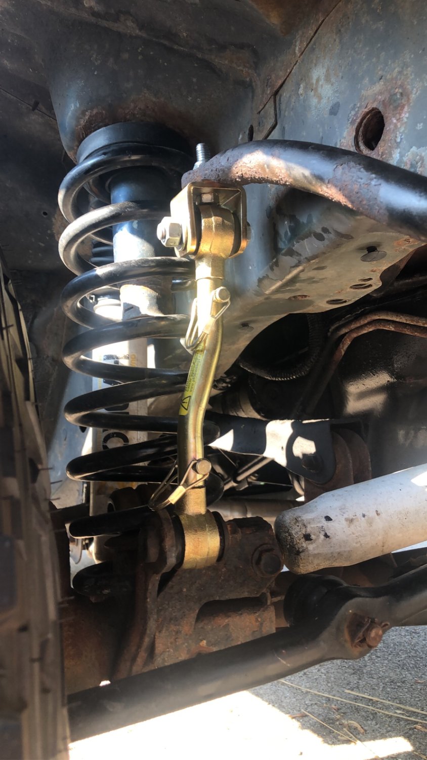 Skyjacker SBE320 Sway Bar Disconnects for 8401 Jeep Cherokee XJ with 3